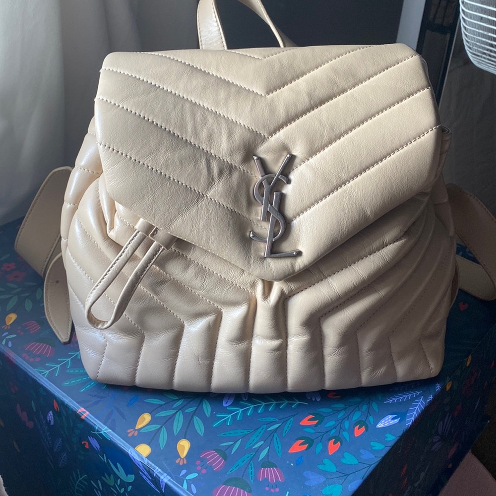 YSL Lou Lou Backpack